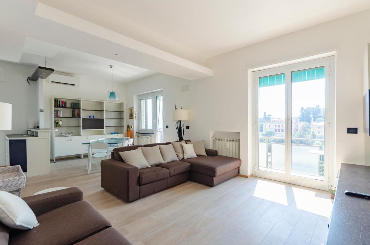 Апартаменты Joivy Great Flat With Sea View Генуя Экстерьер фото